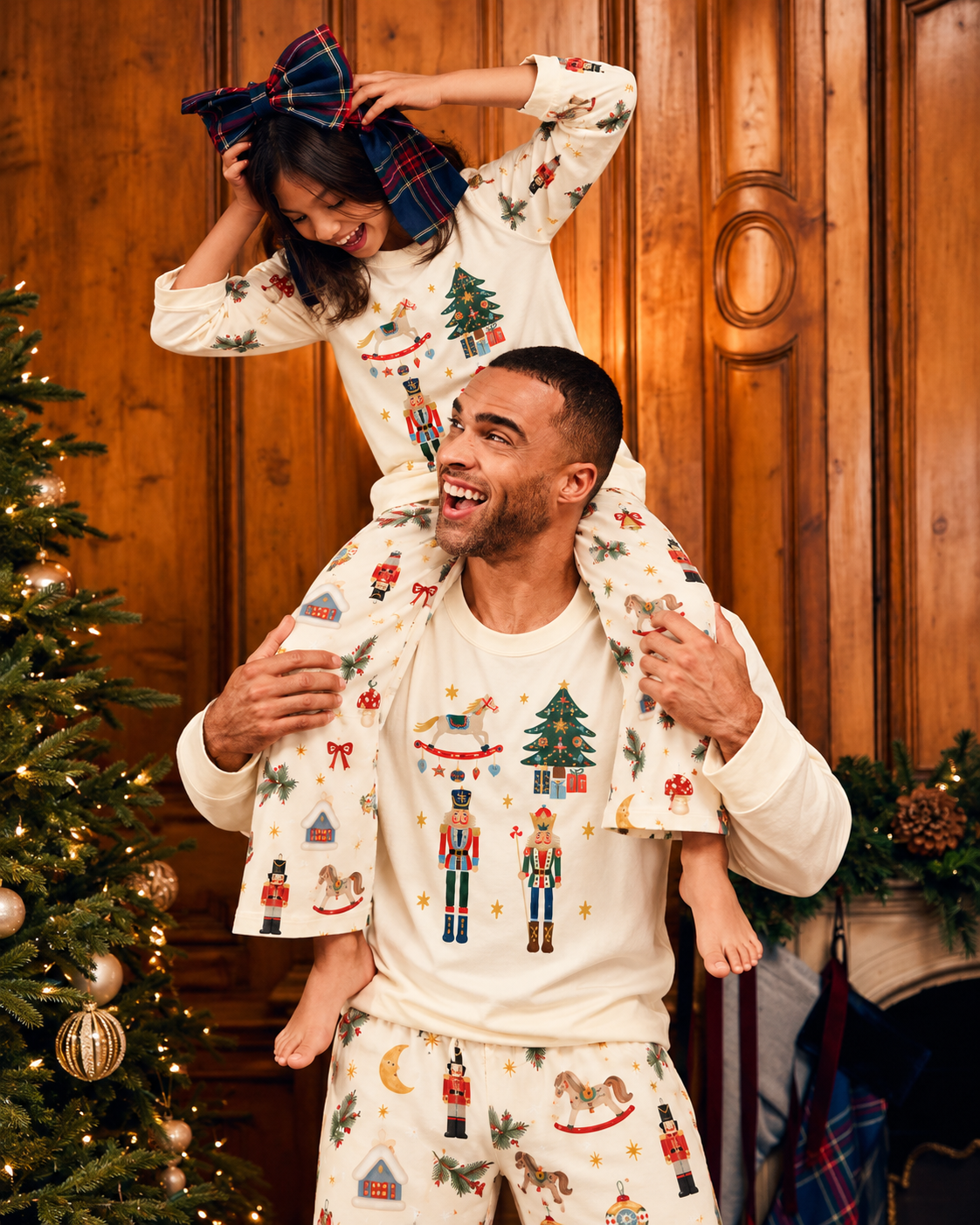 Nutcracker Wonderland- Family Matching Christmas Pajamas