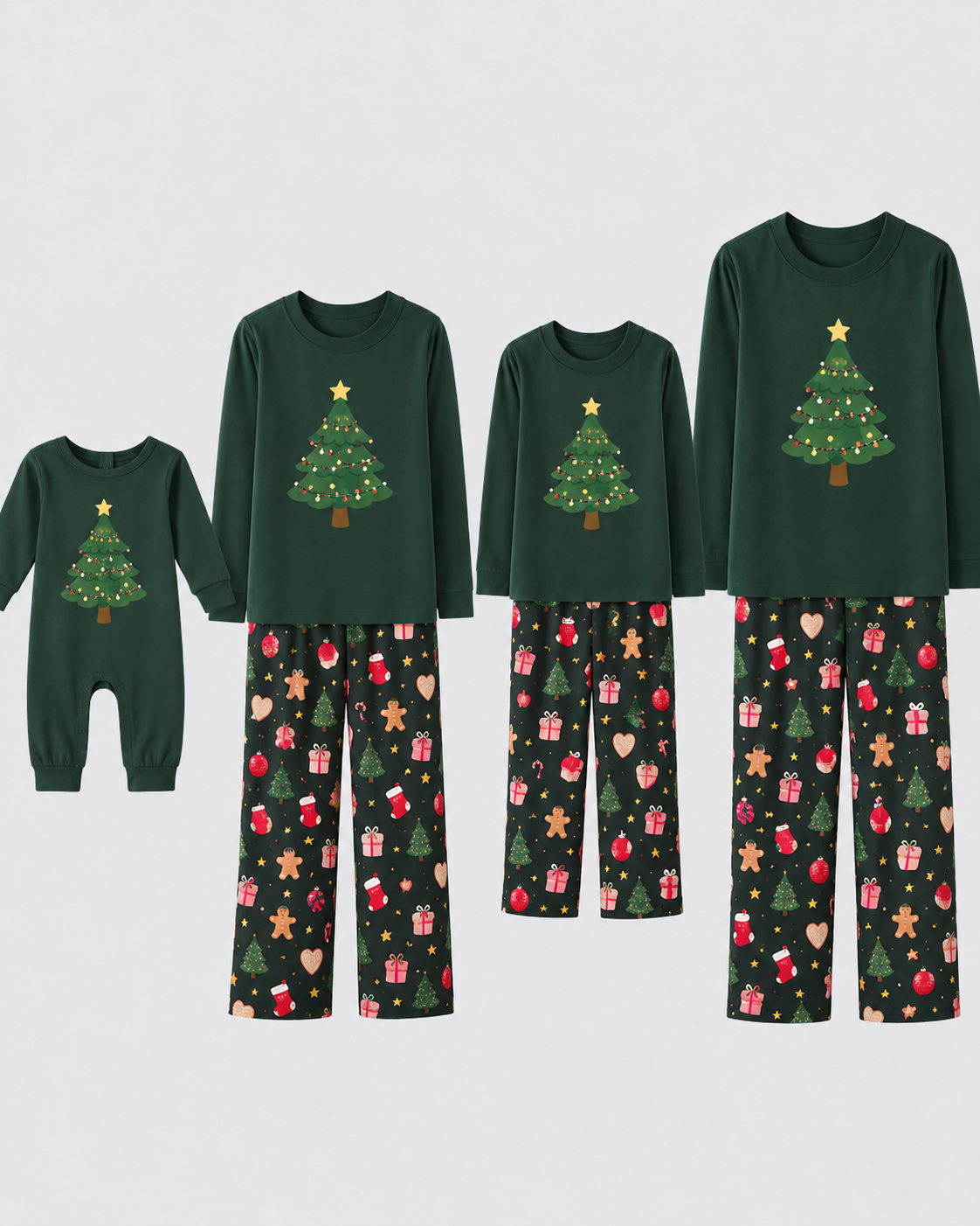 Festive Wonderland-Family Matching Christmas Pajamas