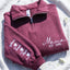 Custom Embroidered Mama Quarter Zip Sweatshirt with Names | Mother's Day Gift