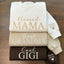 Custom Embroidered "Blessed Mama" Sweatshirt with Name on Sleeve | Gift for Mothers Day