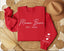 Custom Mama Bear Heat Transfer Print Sweatshirt With Kids Name On Sleeve | Mothers Day Gift