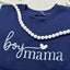 Custom Embroidered Boy Mama Sweatshirt ,Personalized Gift for Mama