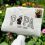 Custom Portrait from Photo Sweatshirt Embroidered Dad,Papa Sweatshirt