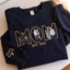 Custom Embroidered Mother & Child Photo Portrait Sweatshirt | Mother's Day Gifts