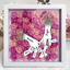 Custom Mother's Day Personalized Flower Shadow Box, Family hand holding Gift | Gift for mom,grandma
