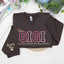 Custom Embroidered This Gigi Wears Her Heart on Her Sleeve Sweatshirt | Mother's Day Gifts
