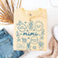 Custom Floral Grandma Heat Transfer Print Sweatshirt | Mother's Day Gift