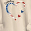 Custom Mama, Grandma Heart Sweatshirt with Kidnames | Mother's Day Gift