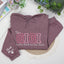 Custom Embroidered This Gigi Wears Her Heart on Her Sleeve Sweatshirt | Mother's Day Gifts