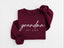 Personalized Grandma Est Heat Transfer Print Sweatshirt | Gift for Grandmother