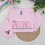 Custom Embroidered This Mimi Wears Her Heart on Her Sleeve Sweatshirt | Mother's Day Gifts