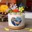 Personalized Large Tulips, White Roses, and Carnations Plant Pot-Personalized Mom Holding Hands|Best Mother's Day Gift– Timeless Gift for Every Home