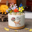 Personalized Large Tulips, White Roses, and Carnations Plant Pot-Personalized Mom Holding Hands|Best Mother's Day Gift– Timeless Gift for Every Home