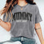 Custom Embroidered Applique Glitter Mama Washed Sweatshirt - Gift for Mom