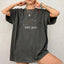 Custom Embroidered Applique Glitter Mama Washed Sweatshirt - Gift for Mom