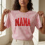 Personalized Custom Glitter Embroidered MAMA Camo Sweatshirt T-Shirt | Mother's Day Gift