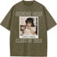 Custom Senior Mom 2026 Vintage Throwback Photo Washed Sweatshirt for Mom