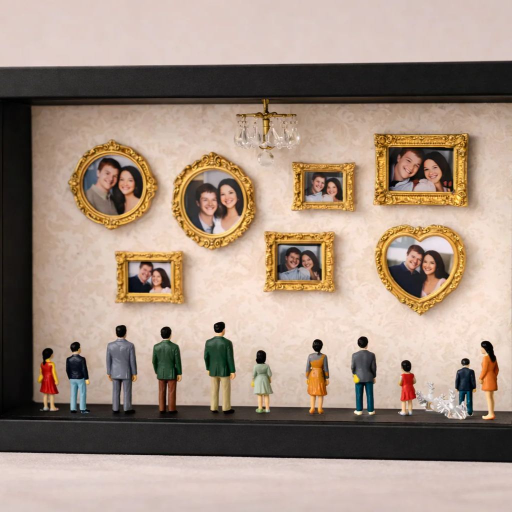 Personalized Museum of Us Frame Custom Photo Mini Museum Gifts Meaningful Gift For Mom Grandma