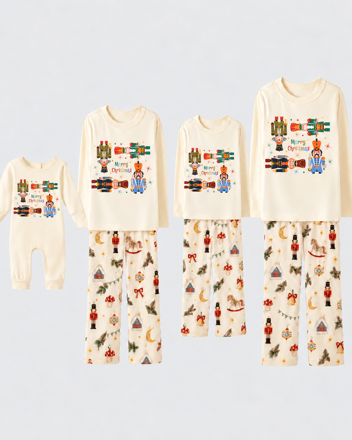 Nutcracker Tree-Family Matching Christmas Pajamas