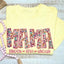 Custom Sequin Embroidered MAMA Sweatshirt | Sparkle & Shine Gift for Mother's Day