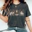 Custom Photo Portrait Embroidery Washed Sweatshirt, Gift For Mum/Family