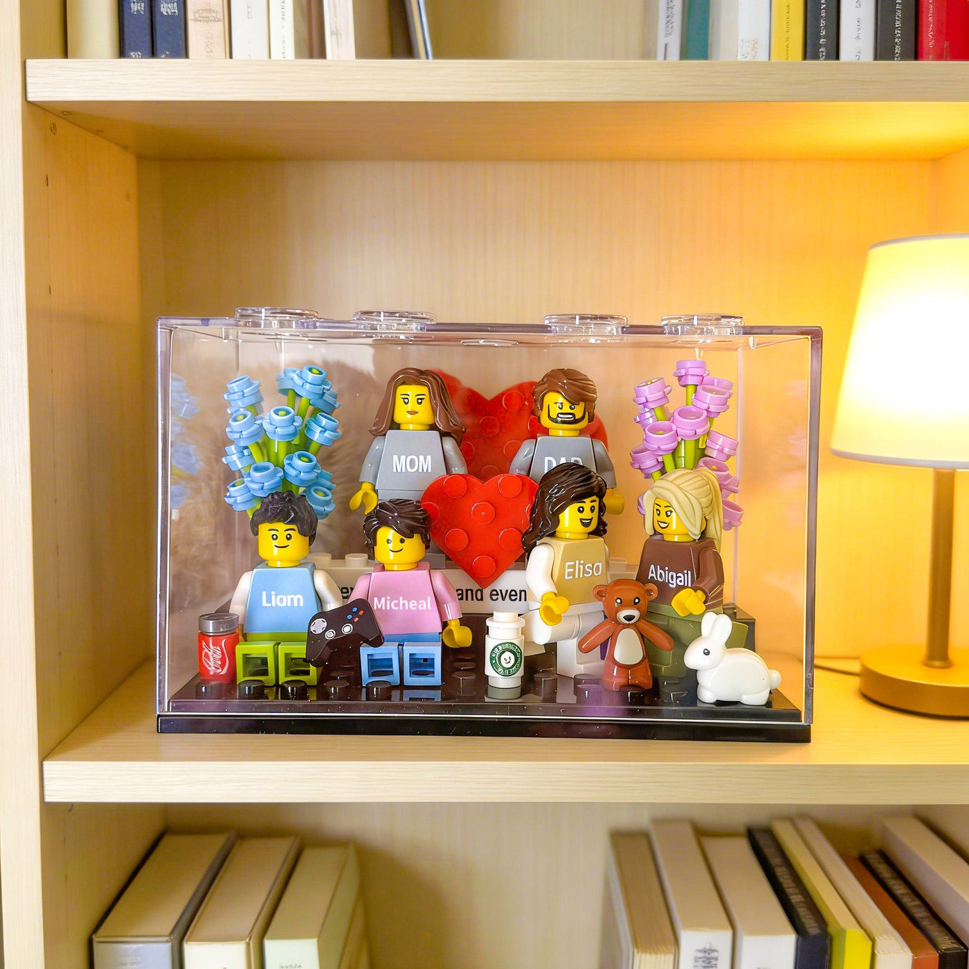 Custom mom grandmom Family Brick Figures – A Meaningful Gift for Your Loved Ones