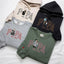 Custom Photo Embroidered Sweatshirt for DAD