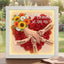 "sunflower"-Personalized Mom Holding Hands Memorial Shadow Box-Mother's Day Remembrance Frame, In Loving Memory Gift