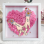Custom Mother's Day Personalized Flower Shadow Box, Family hand holding Gift | Gift for mom,grandma