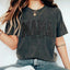 Custom Embroidered Applique Glitter Mama Washed Sweatshirt - Gift for Mom