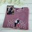 Custom Embroidered Photo Mom and Kids Family Portrait Sweatshirt |  Mother's Day Gifts