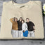 Custom Embroidered Photo Portrait Sweatshirt For papà, papá, dad