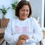 Custom Embroidered This Gigi Wears Her Heart on Her Sleeve Sweatshirt | Mother's Day Gifts