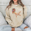 Custom Mommy Holding Hands Vintage Washed Sweatshirt | Mother's Day Gift