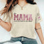 Custom Mama Sequin Embroidered Washed Sweatshirt & T-shirt & Hoodie with Kids' Names