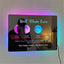 Custom Led Mirror Light Frame With Text And Date-Mum's Universe