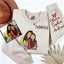 Personalized Photo Custom Embroidered Kids Names Sweatshirt for Mother’s Day Gift