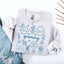 Custom Floral Grandma Heat Transfer Print Sweatshirt | Mother's Day Gift