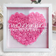 Personalized Flower Shadow Box With Kid's Name For MUMMY- Mother's Day Gift