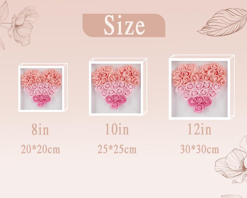 You Will Know That We Love You Personalized Flower Shadow Box with LED Light – Mother’s Day Gift for Mom