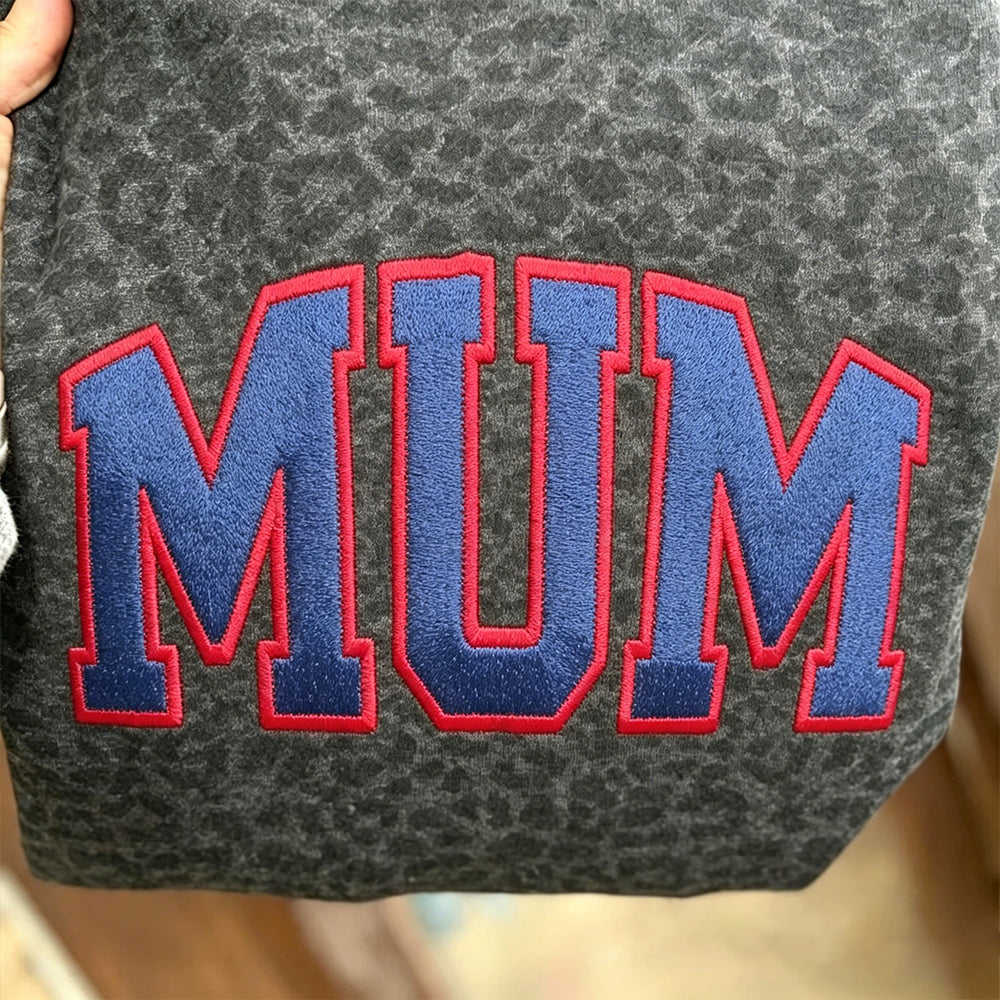 Custom MAMA Camo Sweatshirt Embroidered T-Shirt Hoodie | Mother's Day Gift