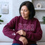 Custom Embroidered This Mimi Wears Her Heart on Her Sleeve Sweatshirt | Mother's Day Gifts