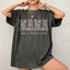 Personalized Floral "MAMA"  Vintage Washed Sweatshirt – Custom Kids Names Gift for Mom
