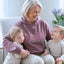 Custom Embroidered This Nana Wears Her Heart on Her Sleeve Sweatshirt | Mother's Day Gifts