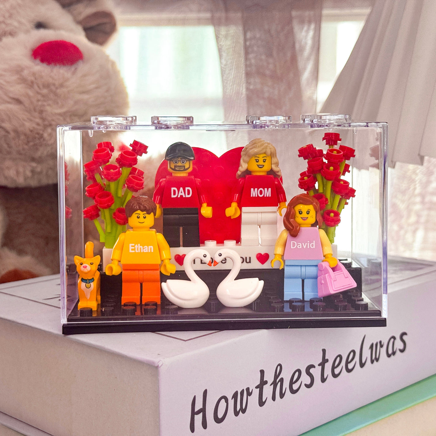 Custom mom grandmom Family Brick Figures – A Meaningful Gift for Your Loved Ones