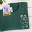 Custom Embroidered Photo Portrait Sweatshirt Gift for papà,papá,pai