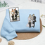 Custom Photo Parents Family Portrait Embroidered Sweatshirt | Family Reunion Gift for Mom and Dad