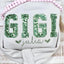 Custom Sequin GIGI Embroidery Sweatshirt Gift for grandparents