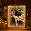 Custom Starry Mirror Lightbox - Personalized Mommy Holding Hands