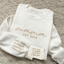 💖 Personalized Mama Sweatshirt with Custom Handwriting Sleeve Embroidery 💖